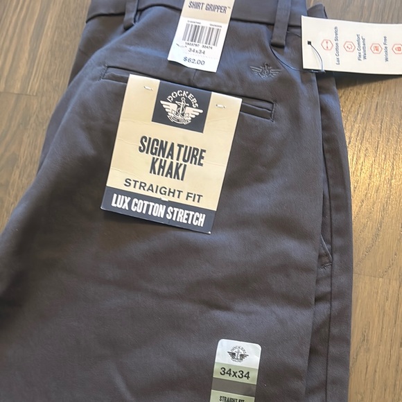 Dockers | Pants | Mens Dockers Signature Khaki Straight Fit | Poshmark